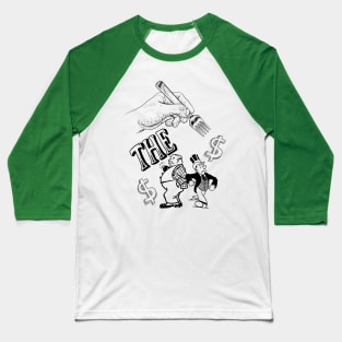 Eat the Rich Baseball T-Shirt